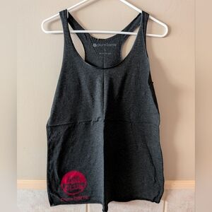 Pure Barre, Dark Grey, 500 Club Tank Top, Size L